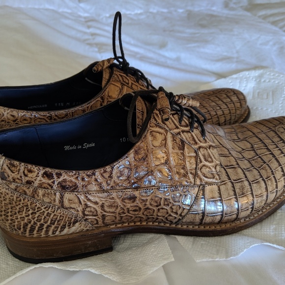 Beautiful alligator Mezlan Hercules shoes - Picture 6 of 6